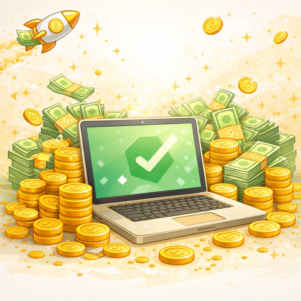 Performer on neon pole stage